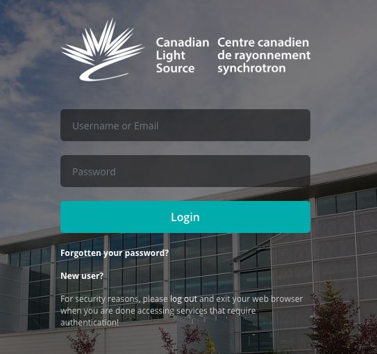 CLS CAS Login Page